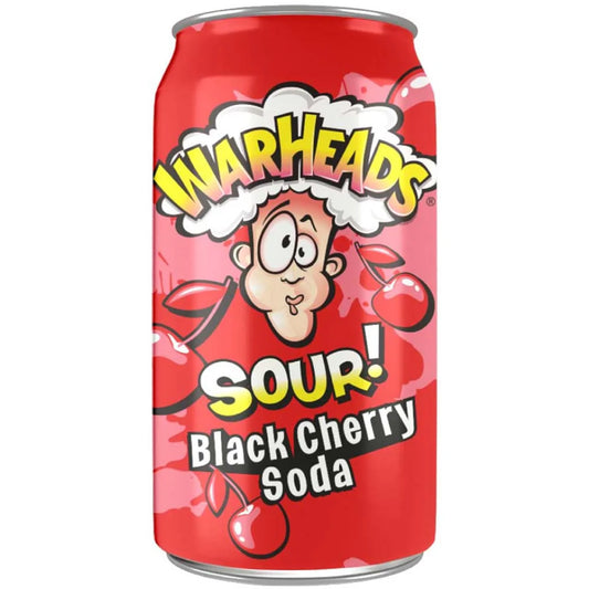 Warheads Sour! Black Cherry Soda