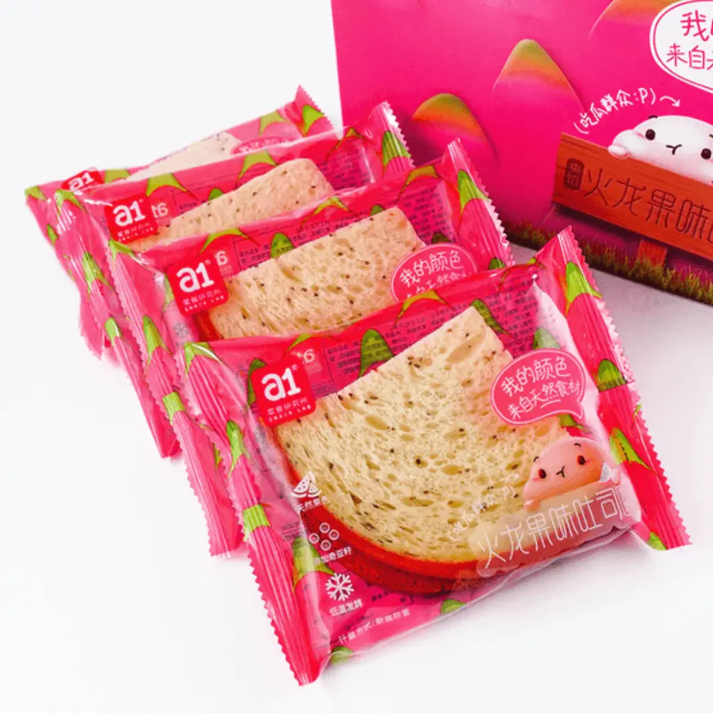 Snack Lab Dragon Fruit Toast (1 Piece)