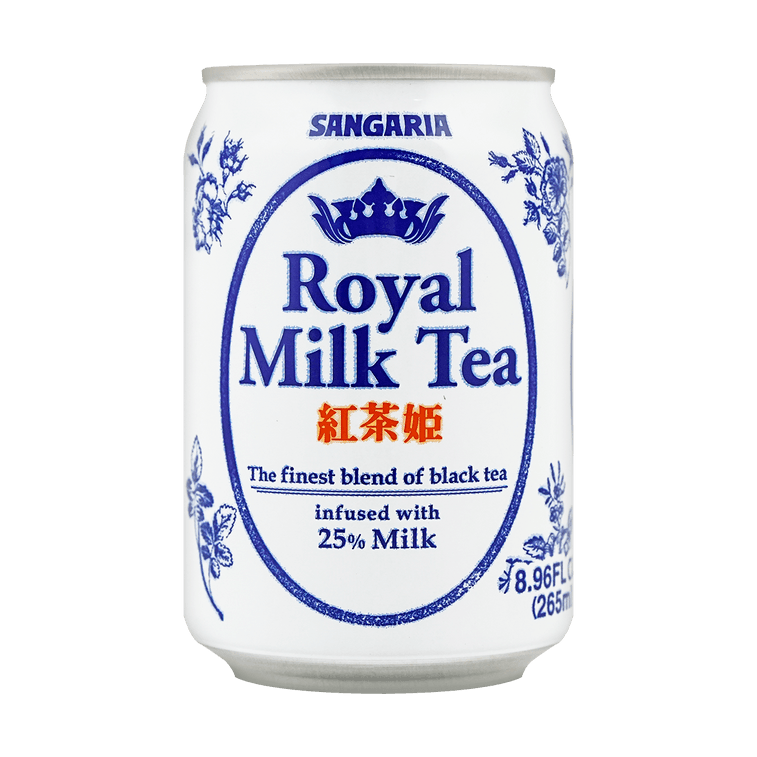 SANGARIA Royal Milk Tea - Japanese Black Tea Drink with 25% Milk