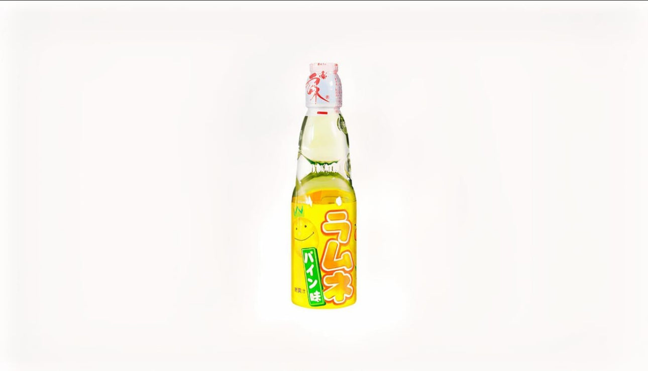 Hata Ramune Soda - Pineapple Flavor