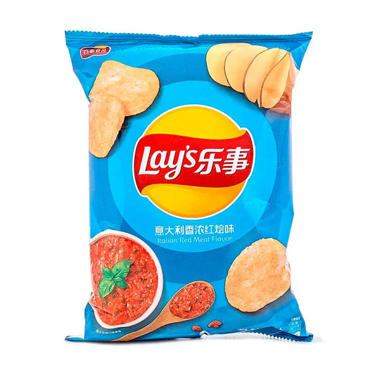 Lays Italian Red Meat Potato Chips